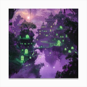 Fairytale City 5 Canvas Print