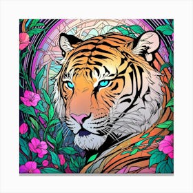 Tiger 11 Canvas Print