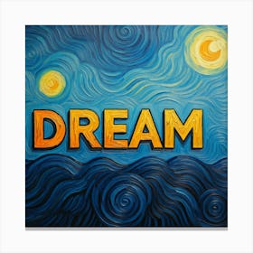 Dream Canvas Print