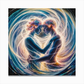 Love And Light Canvas Print