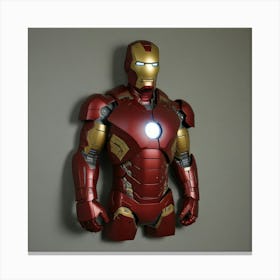 Iron Man Bust Canvas Print