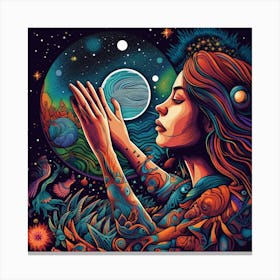 Psychedelic Art 8 Canvas Print