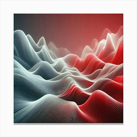 Abstract Wave Canvas Print