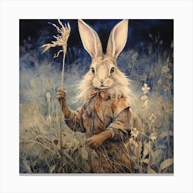 Rosa. A magical Creature Of The Enchanted Forest Art Print. Canvas Print