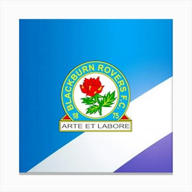 Blackburn Rovers F.C Logo Wall Art 1 Canvas Print