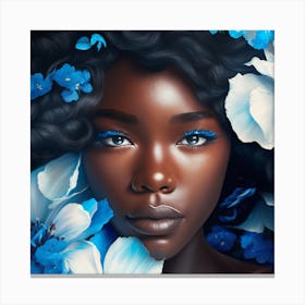 Blue Beauty 1 Canvas Print