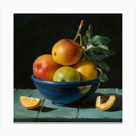 Fruit Bowl 1 Canvas Print