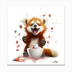 Red Panda 1 Canvas Print