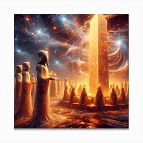 Egyptians Canvas Print