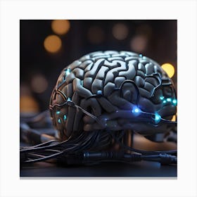 Artificial Brain 1 Canvas Print