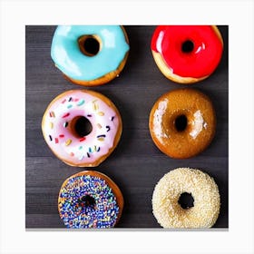 Donuts 2 Canvas Print