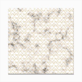Gold Marble Pattern Canvas Print