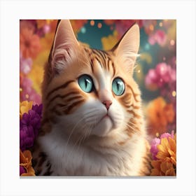 Beautiful Cat Canvas Print