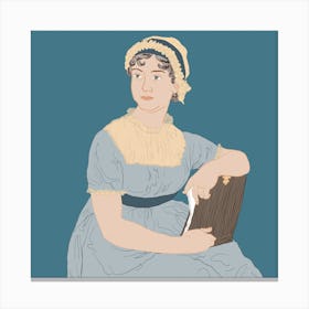 Jane Austen 1 Canvas Print