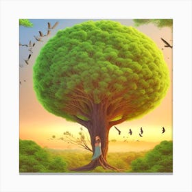 Tree Of Life 113 Canvas Print