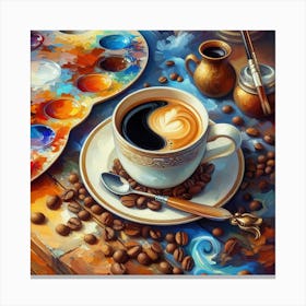 Cup of Coffee Canvas Print