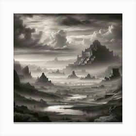 Ethereal Landscape Canvas Print