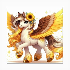 Sunflower Pony 1 Lienzo