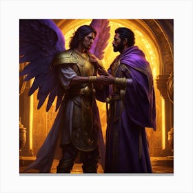 Angels And Demons Canvas Print