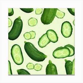 Cucumbers 7 Canvas Print