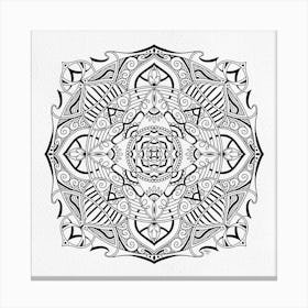 Mandala Spiritual Design Canvas Print