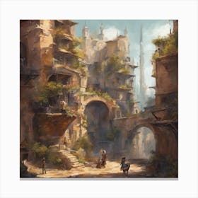 Cityscape 3 Canvas Print