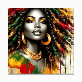 RYG Queen Canvas Print