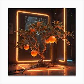 Orange Tree 3 Canvas Print