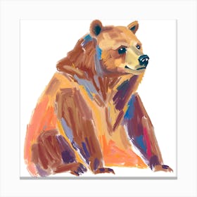 Grizzly Bear 03 Canvas Print