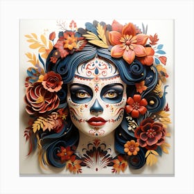 Day Of The Dead Canvas Print