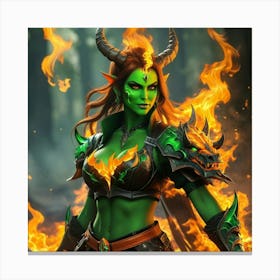 World Of Warcraft 1 Canvas Print