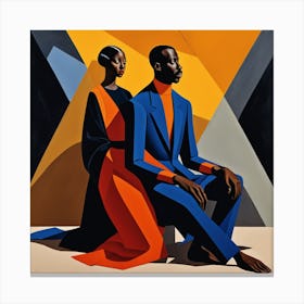 'The Couple' Canvas Print