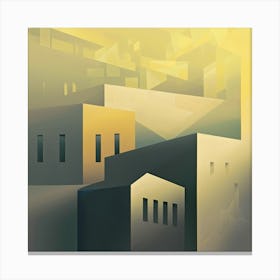 Abstract Cityscape 3 Canvas Print