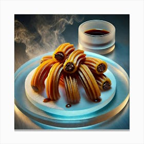 A Futuristic Dish Called Churros De Bulgogi, Elega Canvas Print