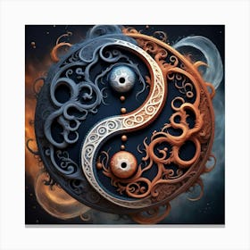 Yin Yang 4 Canvas Print