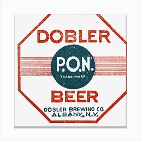 Dobler Brewing Co Canvas Print