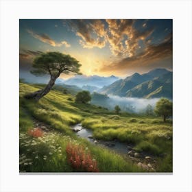 Nature art Canvas Print