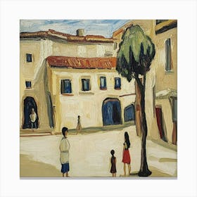 Street Scene 5 Canvas Print