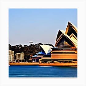 Sydney Opera House 3 Canvas Print
