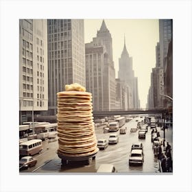 Stack Of Pancakes 1 Canvas Print
