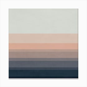 Minimalist Sunrise Canvas Print