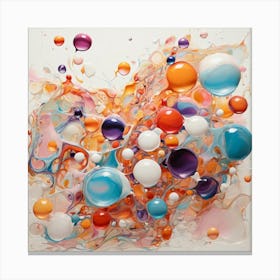 Bubbles 18 Canvas Print