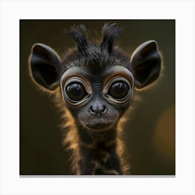 Monkiraffe Canvas Print