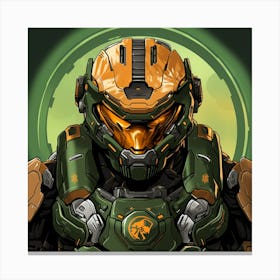 Halo Robotic Hybrid 1 Canvas Print