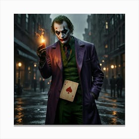 Joker 219 Canvas Print