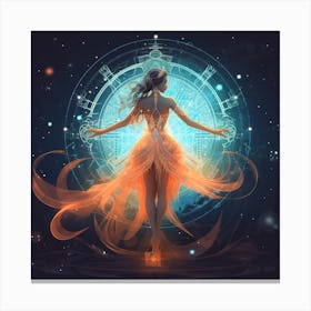 Ethereal Woman Canvas Print