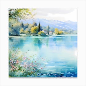 French Spring Sonata Canvas Print