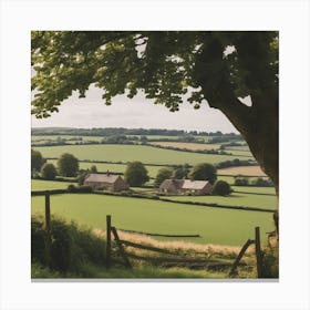 Country Landscape Canvas Print