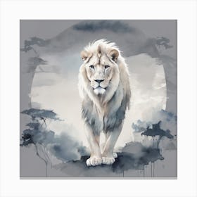 Lion Canvas Art Canvas Print