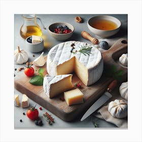 Cheese board 3 Canvas Print